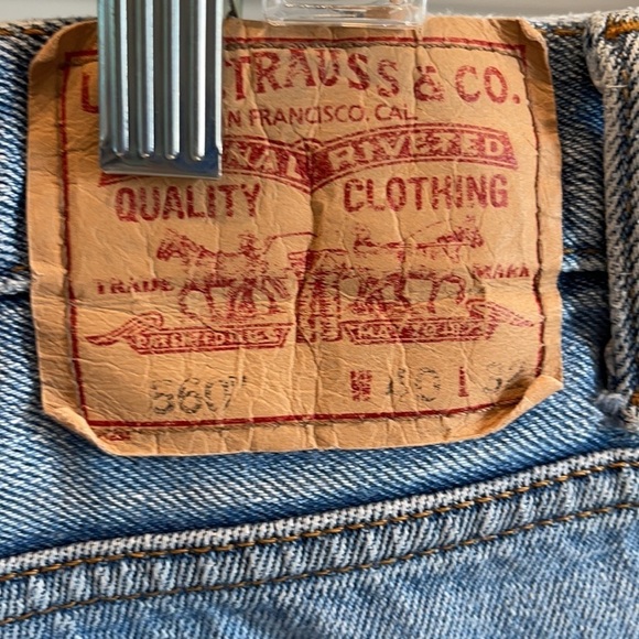 Y:  Men’s Levi’s 560 Homemade shorts - Picture 5 of 10